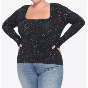 Harry Potter Constellation Girls Long-Sleeve Top Plus Size